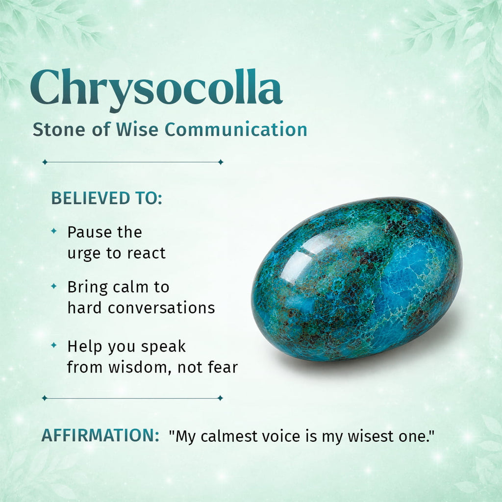 Cleopatra’s Wise Stone - Rare Peruvian Chrysocolla Bracelet